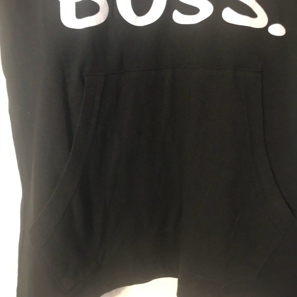 I’m Not Bossy Hooded T-shirt-S - Picture 2 of 4